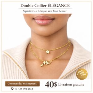 DOUBLE COLLIER ÉLÉGANCE