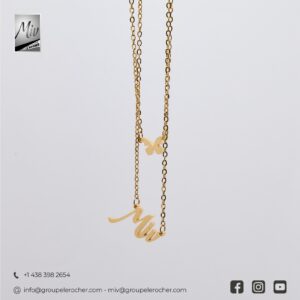 Miv | Chaînette Papillon en double