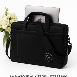 ÉLÉMENT NOIR STRUCTURÉ - Signature Miv